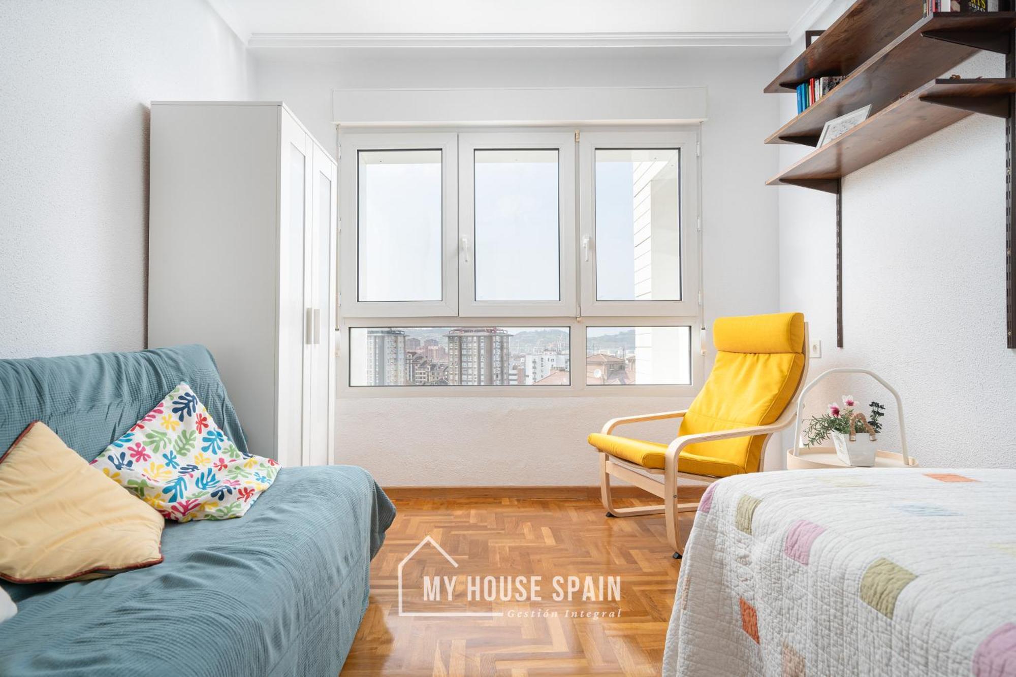 Myhousespain - Luminoso Piso Junto Al Centro Gijón Kültér fotó