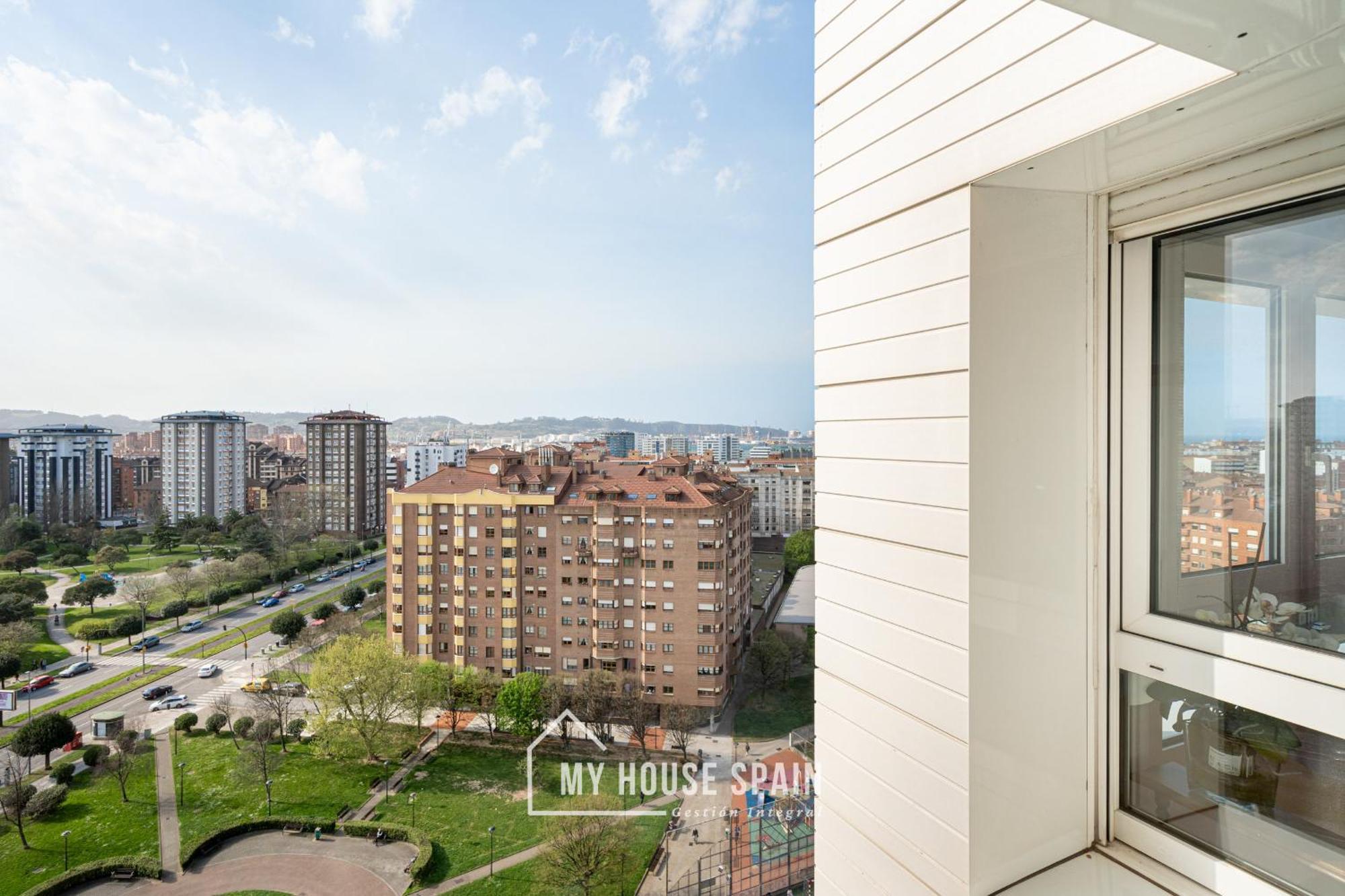 Myhousespain - Luminoso Piso Junto Al Centro Gijón Kültér fotó